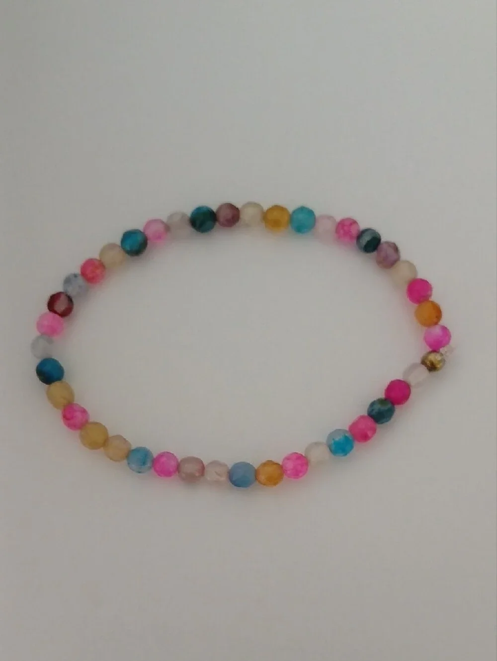 Multicolor Natural Stone Beaded Bracelet